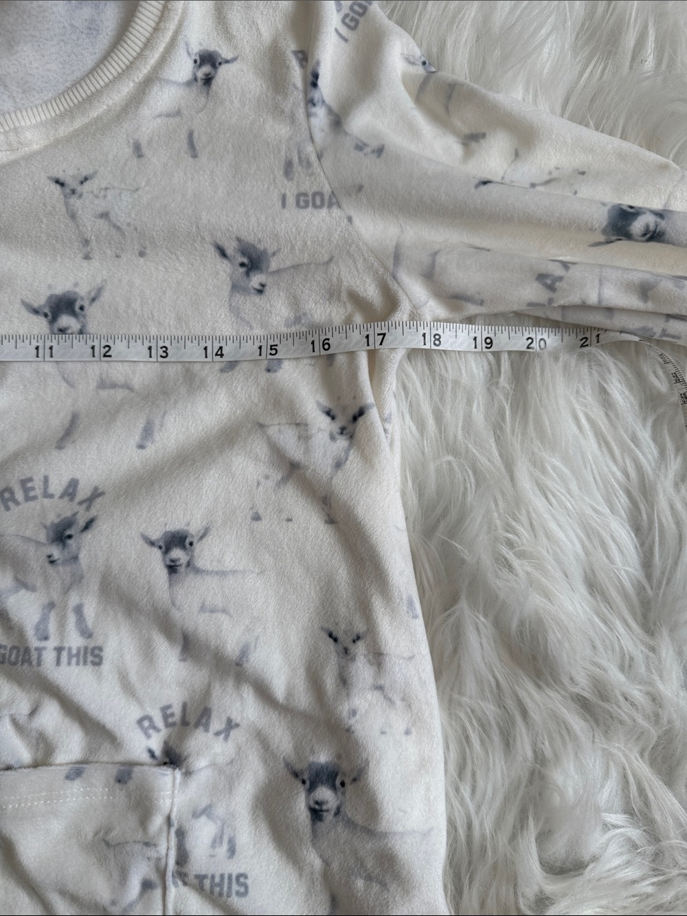 Justice Girls Goat Print Hoodless Onesie Pajamas Size 14 | Cozy Lounge Jumpsuit - Picture 4 of 6
